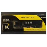 K-Line K725-1811 N&w Operating Hopper Car W Coal