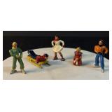 Vintage 1950ï¿½s Barclays Christmas Winter Scenery