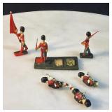 Vintage micro wooden toys