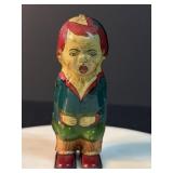 1920S LINDSTROM CRYING GIRL TIN TOY WIND UP,