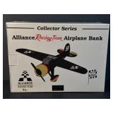 Alliance Racing Team 59 Airplane Bank Die Cast
