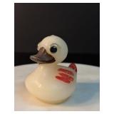Vintage candle white Duck toy