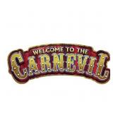 Large Metal Lighted CARNEVIL Sign