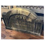 Whimsical Lightweight Tombstone Prop