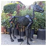 LIFE SIZE Horse Skeleton Halloween Prop
