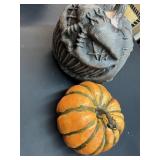 (2) Decorative Halloween Props (Pumpkin, etc)