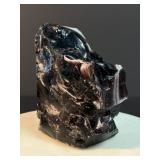 Natural Obsidian Healing Crystal  Rocks Stone