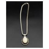 Silver necklace