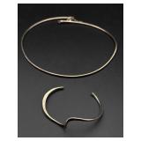 Silverï¿½s Necklace and bracelet