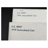 US Mint Uncirculated Coin 1978/1976