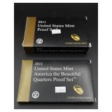 United States Mint & Quarters 2001