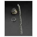 Silver jewelry