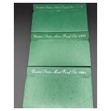 United States Mint Proof Set 1994/1997/1995