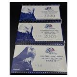 United States Mint 50 States Quarters 2000/1/2