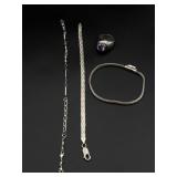 Silver jewelry