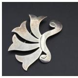 Silver brooch