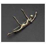 Silver brooch