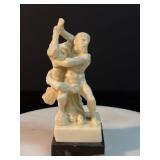 Hercules and Diomedes Wrestling Sculpture