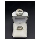 Silver rings