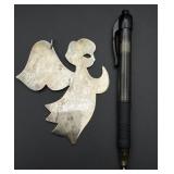 Silver angel necklace