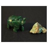Hand Carved Malachite Figurine