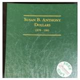 Susan B Anthony Dollars 1979-1981