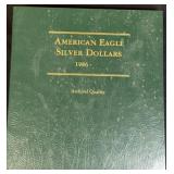 American Eagle Silver Dollars 1986