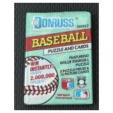 Vintage UNOPENED Pack of Baseball Cards