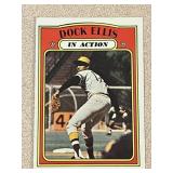 Vintage Baseball Card - Dock Ellis In Action #180