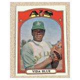Vintage Baseball Card - Vida Blue #169