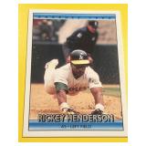 Vintage Card -Baseball Ricky Henderson #193