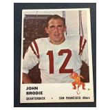 Vintage Football Card - John Brodie #59