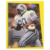 Vintage Card -Football-Barry Sanders (1990)