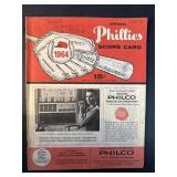 1964 Phillies Score Card