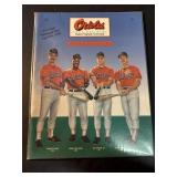 1991 Orioles Last Opening Day Game Program