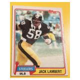 Vintage Card -Football Jack Lambert #155