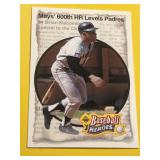 Vintage Card -Baseball -Mays 600thHR 51/54