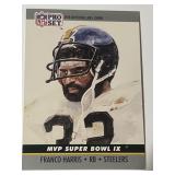 Vintage Card-Franco Harris-9- Football