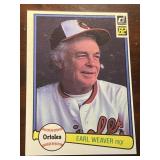Vintage Card -Earl Weaver- Baseball- 27