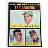 Vintage Card -1970 ERA Leaders Baseball 67