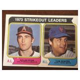 Vintage Card -1973 Strikeout Leaders- 207