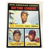 Vintage Card -1970 Batting Leaders - 61
