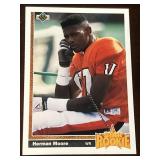 Vintage Card-Herman Moore- 17- Football