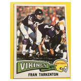 Vintage Card -Football -Fran Tarkenton #400