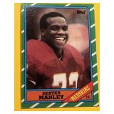 Vintage Card -Football Dexter Manley #180