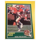Vintage Card -Football-Jerry Rice # 80-WR