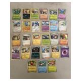 27 Pokemon Cards