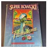 1977 Super Bowl XI Pasadena