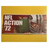 Vintage NFL Action 1972 Stickers