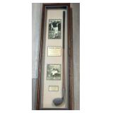 Golf Memorabilia shadow boc Walter Hagen